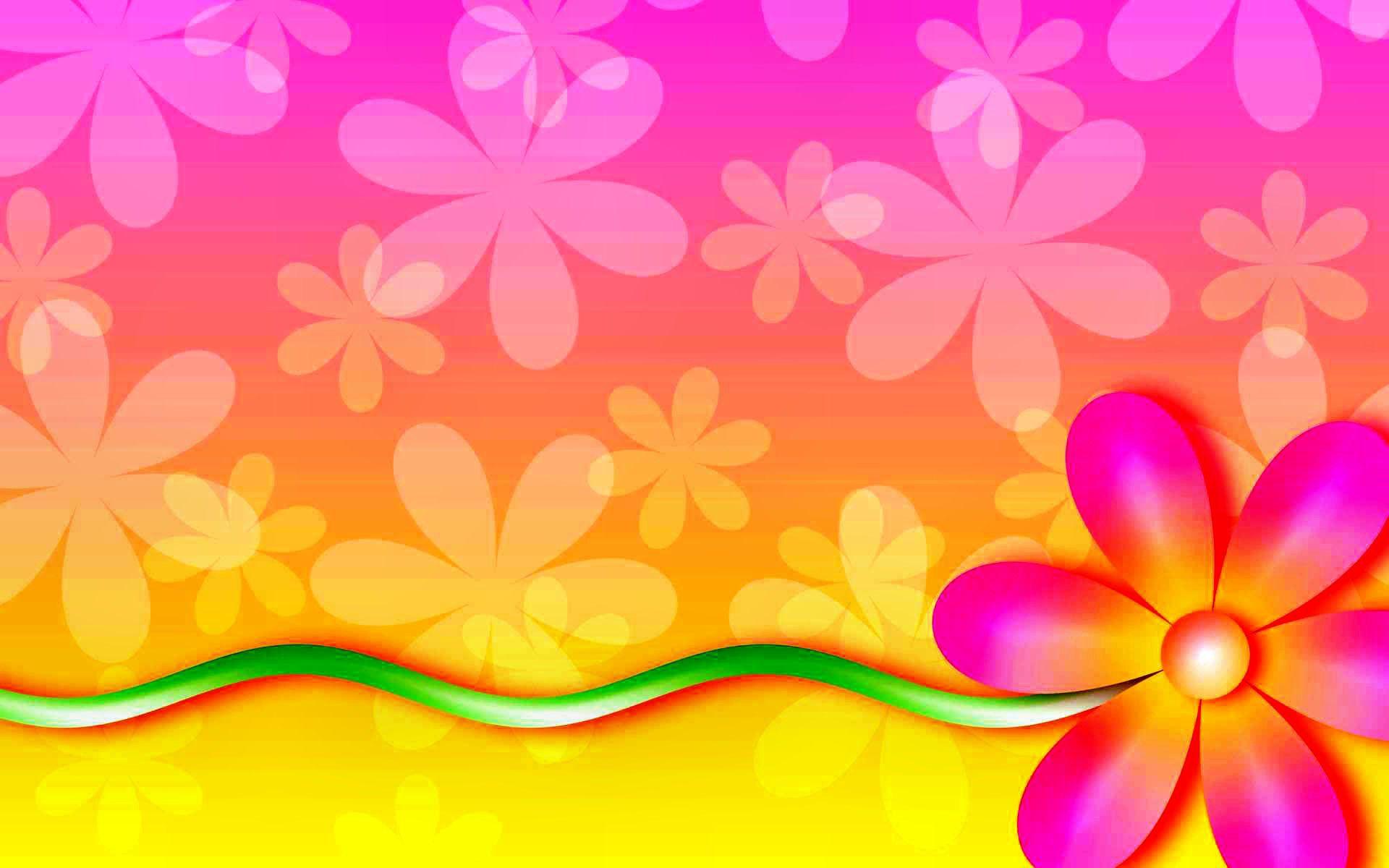 70S Flower Power Wallpapers