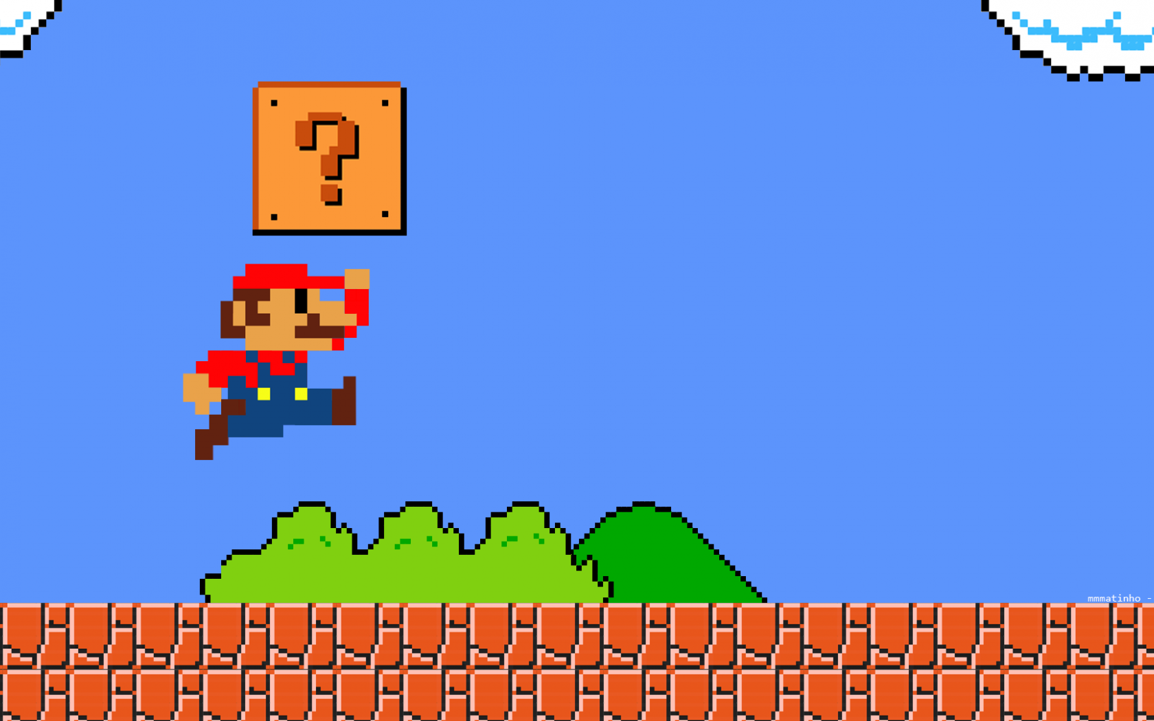 8 Bit Mario Wallpaper Wallpapers