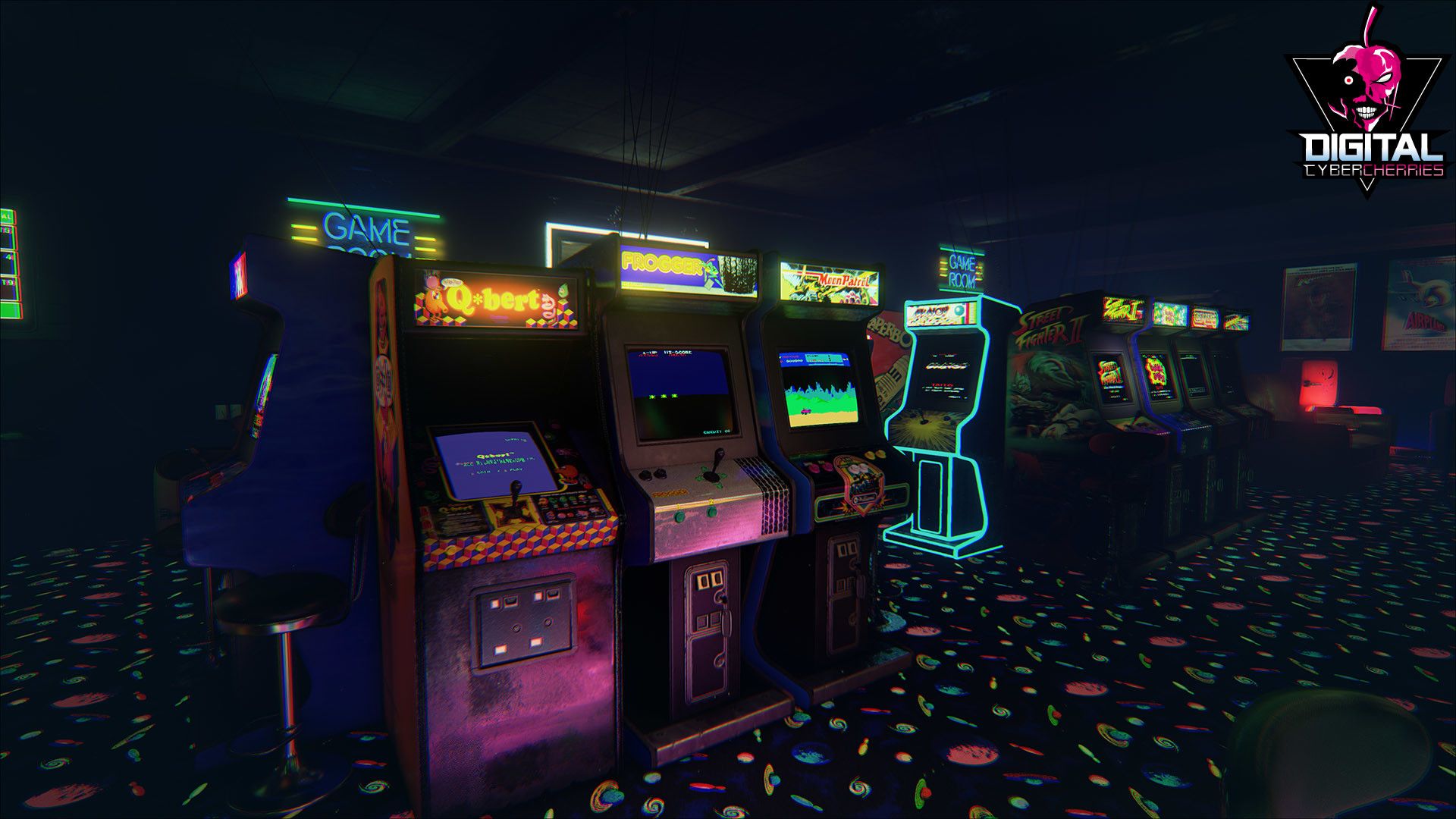 80S Arcade Games Wallpapers