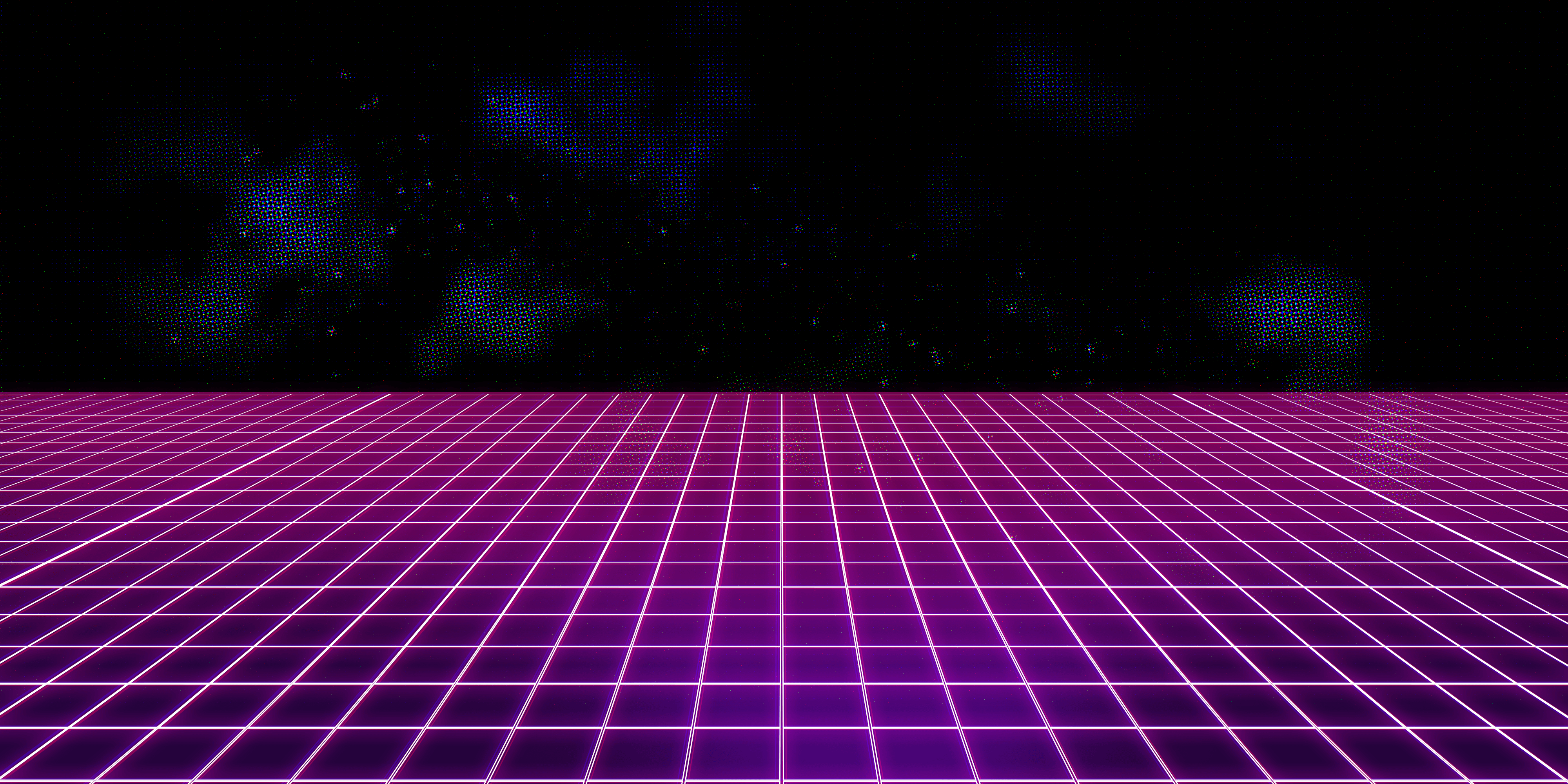 80S Grid Wallpapers