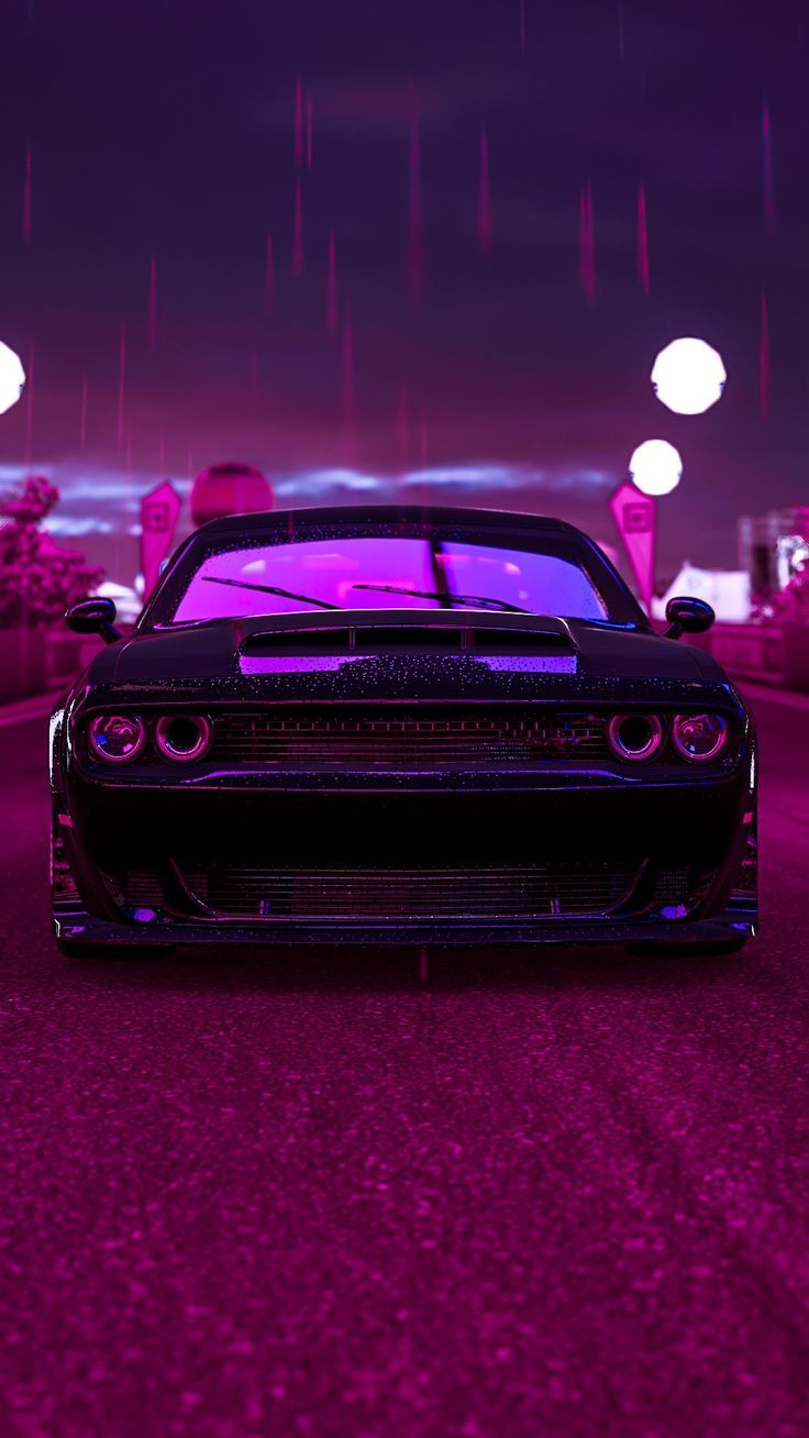 80S Neon Car Iphone Wallpapers