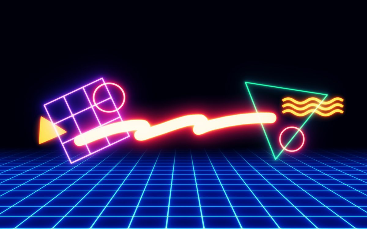 80S Neon Iphone Wallpapers