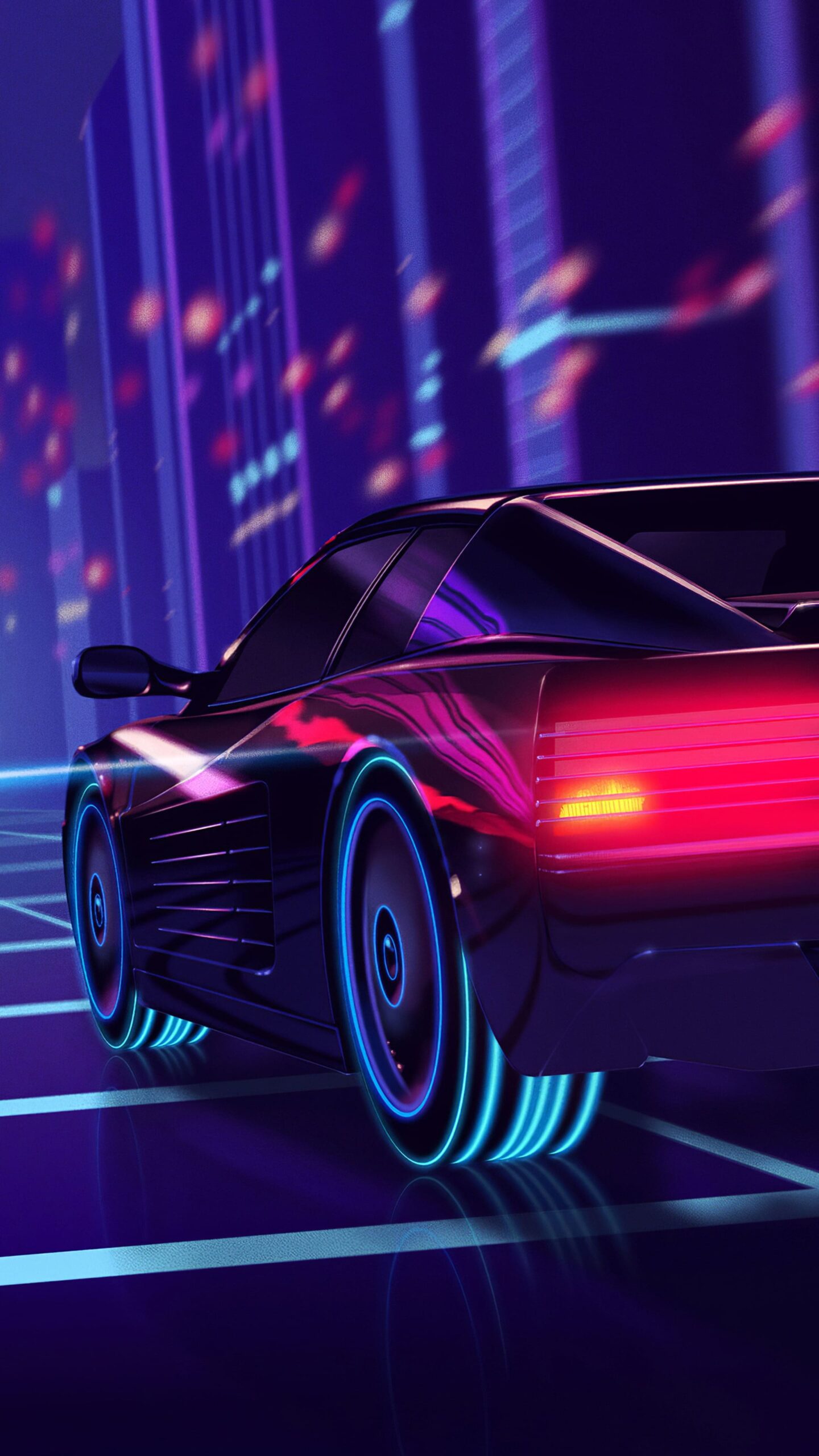 80S Neon Iphone Wallpapers