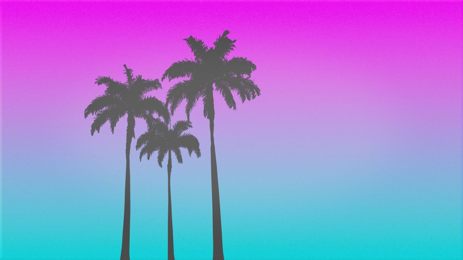 80S Palm Trees Wallpapers