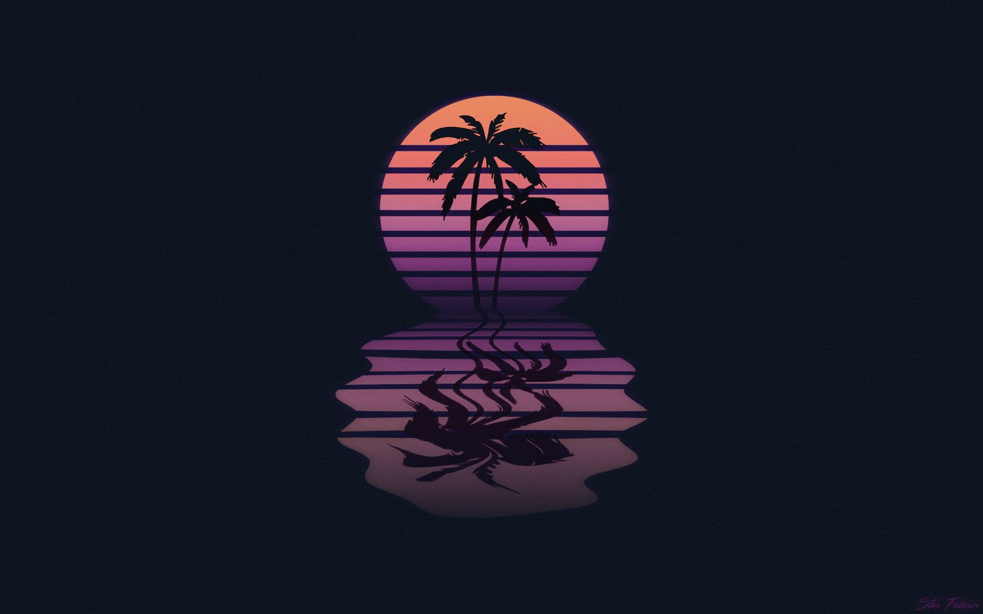 80S Palm Trees Wallpapers