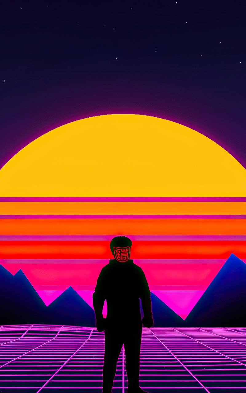 80S Retro Galaxy Wallpapers Wallpapers