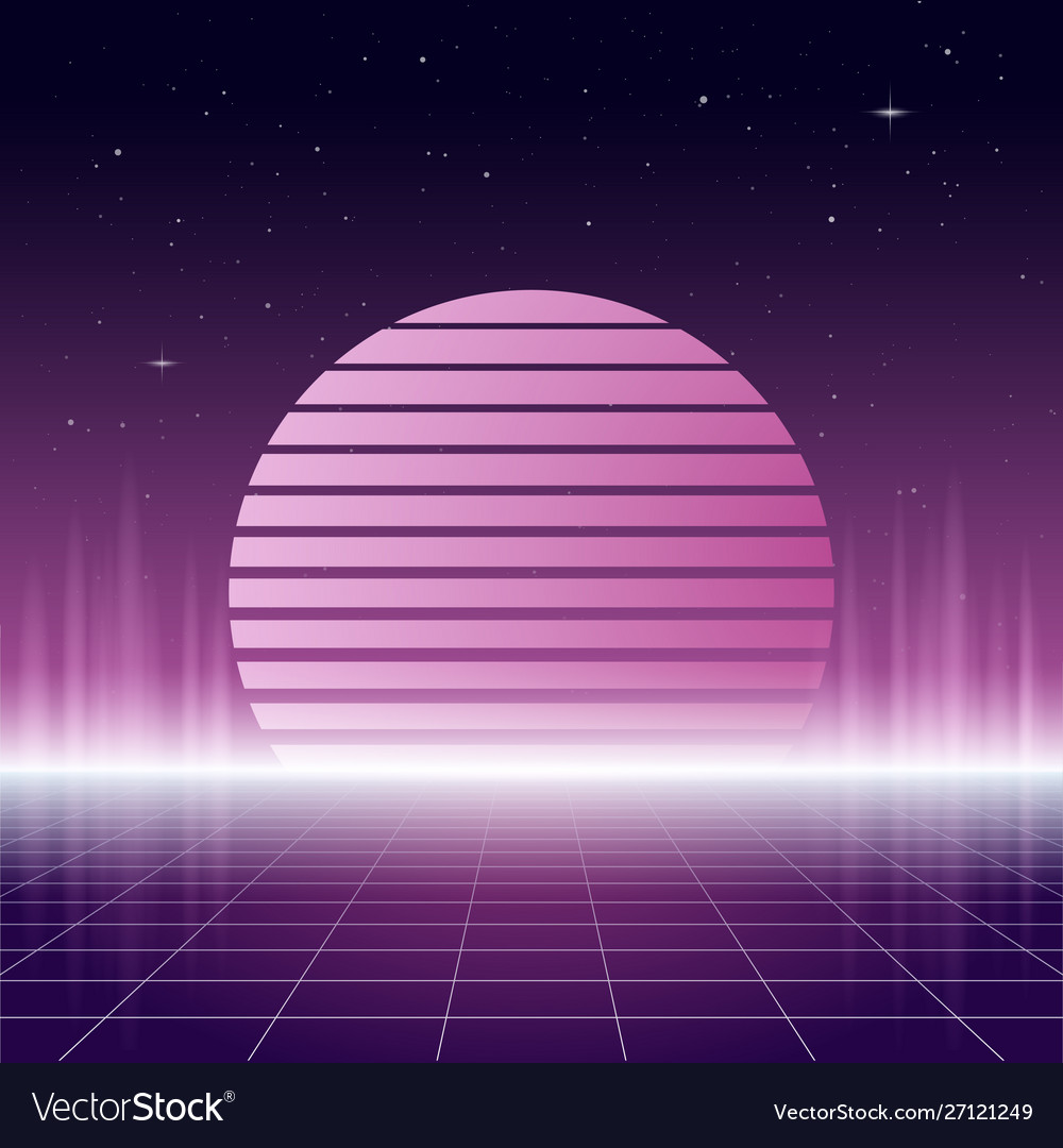 80S Retro Sci Fi Wallpapers