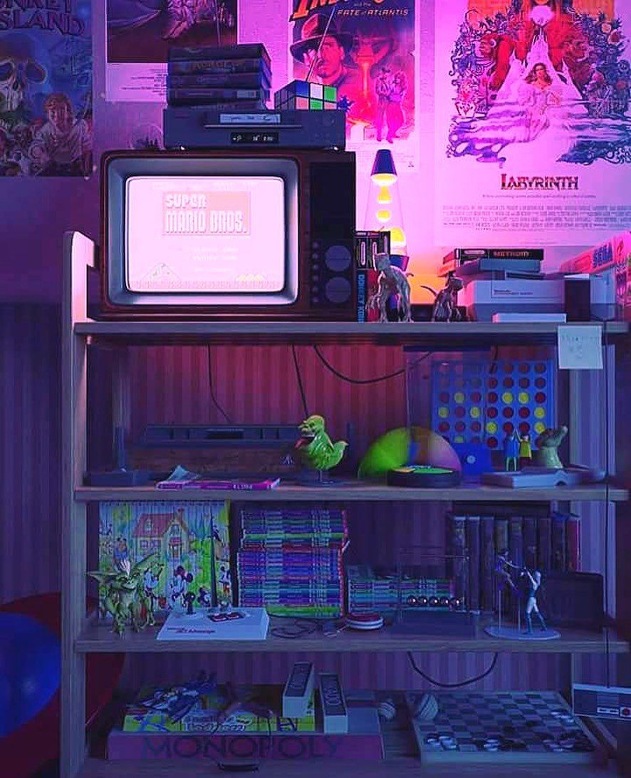90S Aesthetic Room Wallpapers Wallpapers
