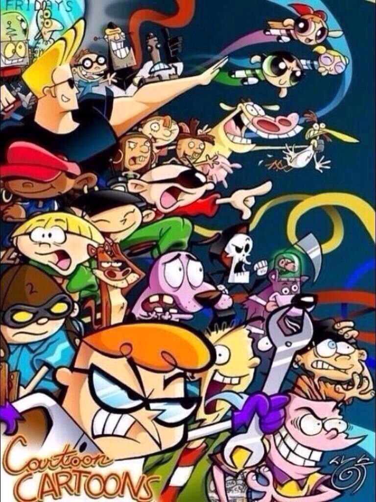 90S Cartoon Phone Wallpapers