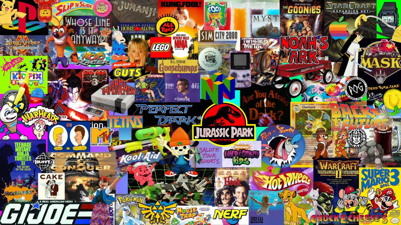 90S Collage Wallpapers