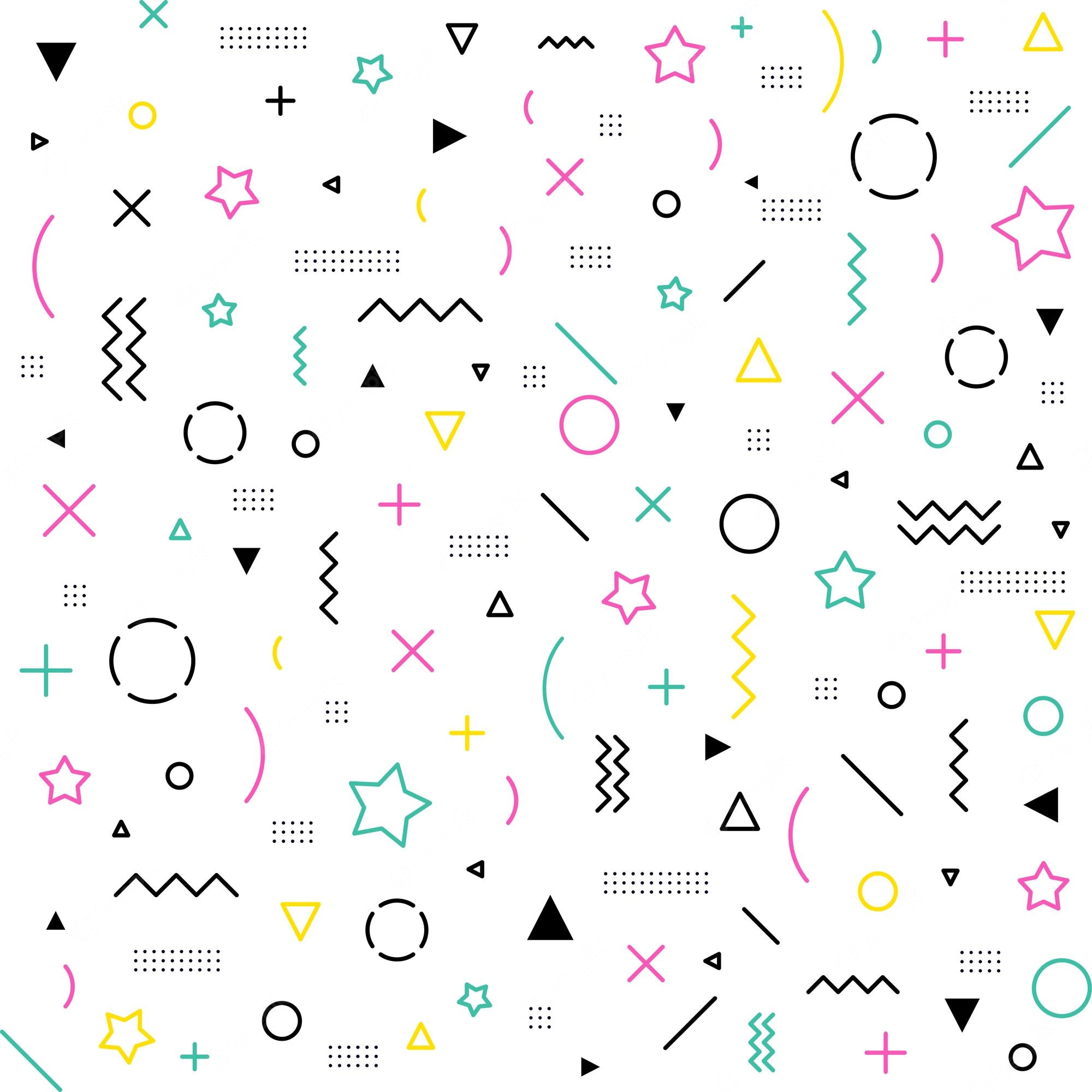 90S Geometric Wallpapers