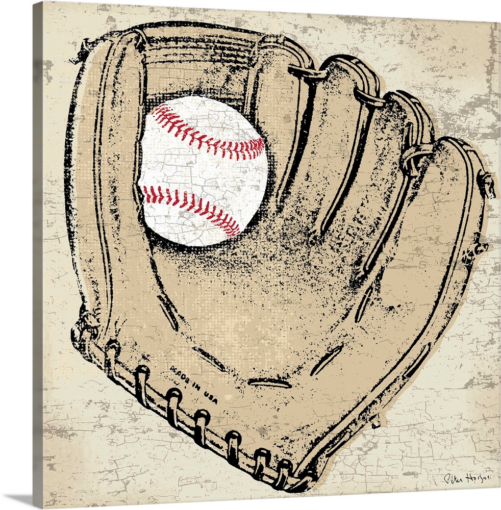 Vintage Baseball Background