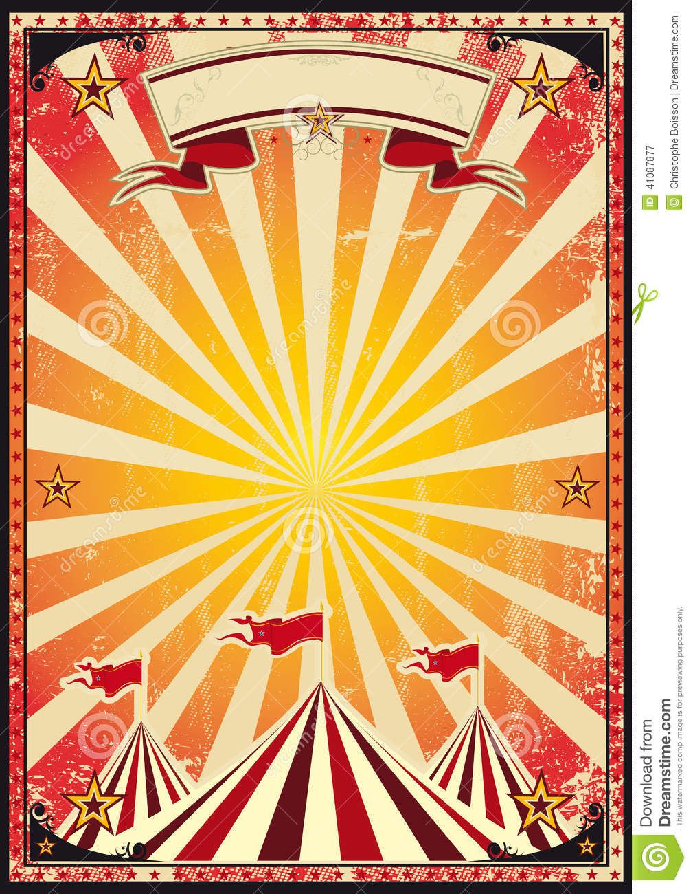 Vintage Circus Background