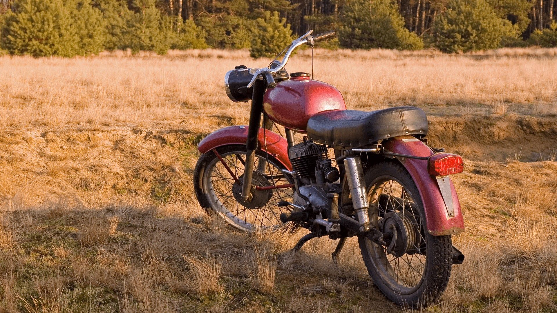 Vintage Motorcycle Background