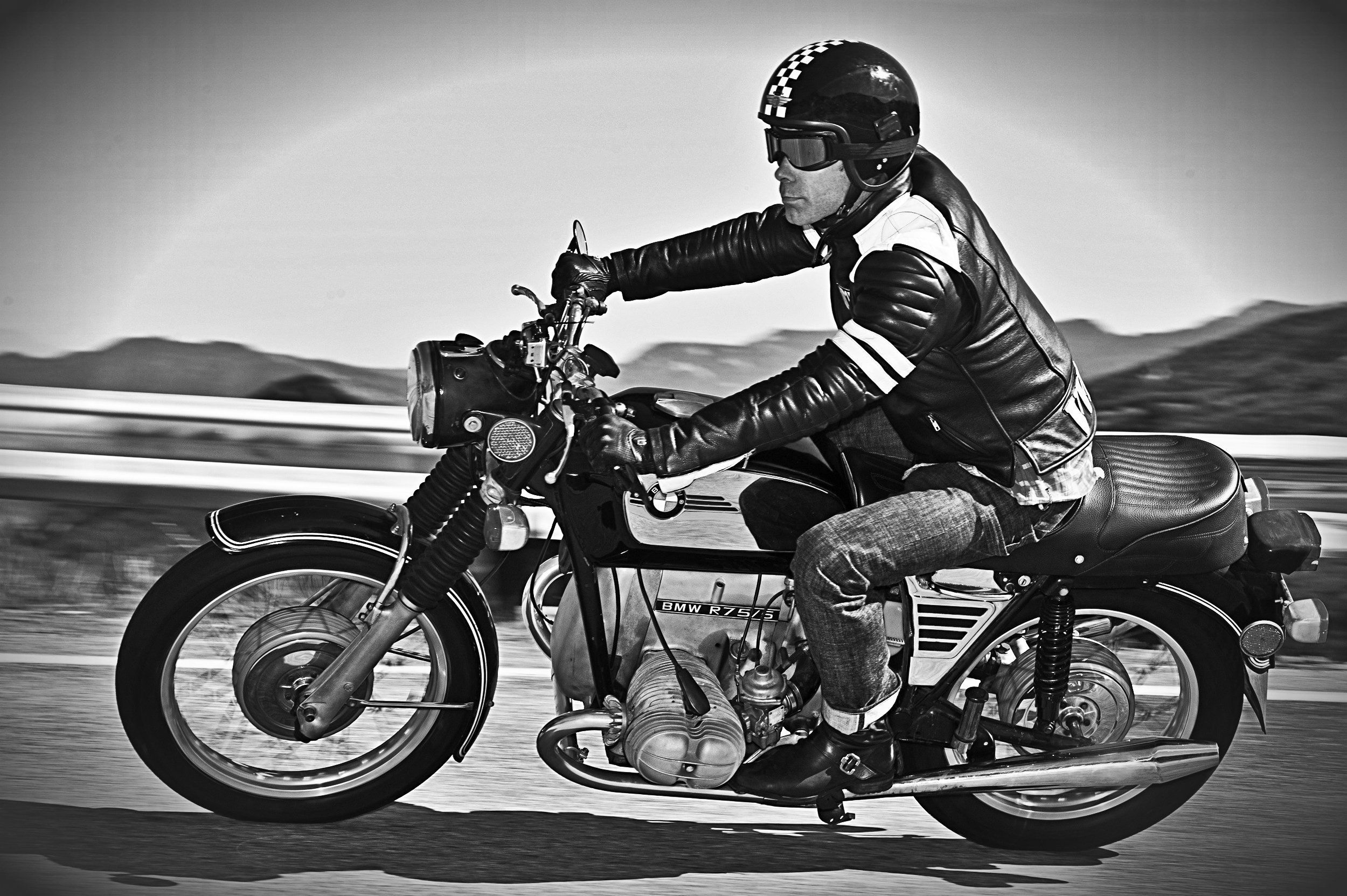 Vintage Motorcycle Background