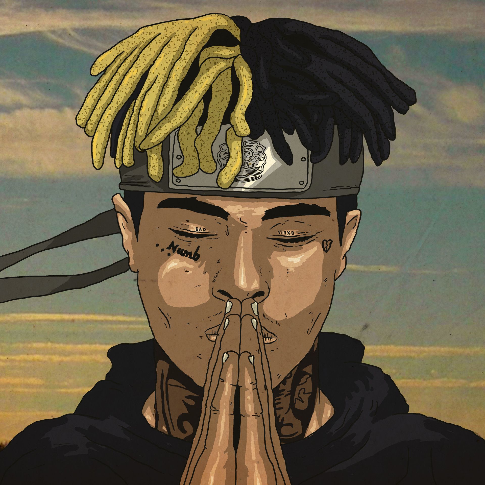 1080X1080 Xxxtentacion Anime Wallpapers