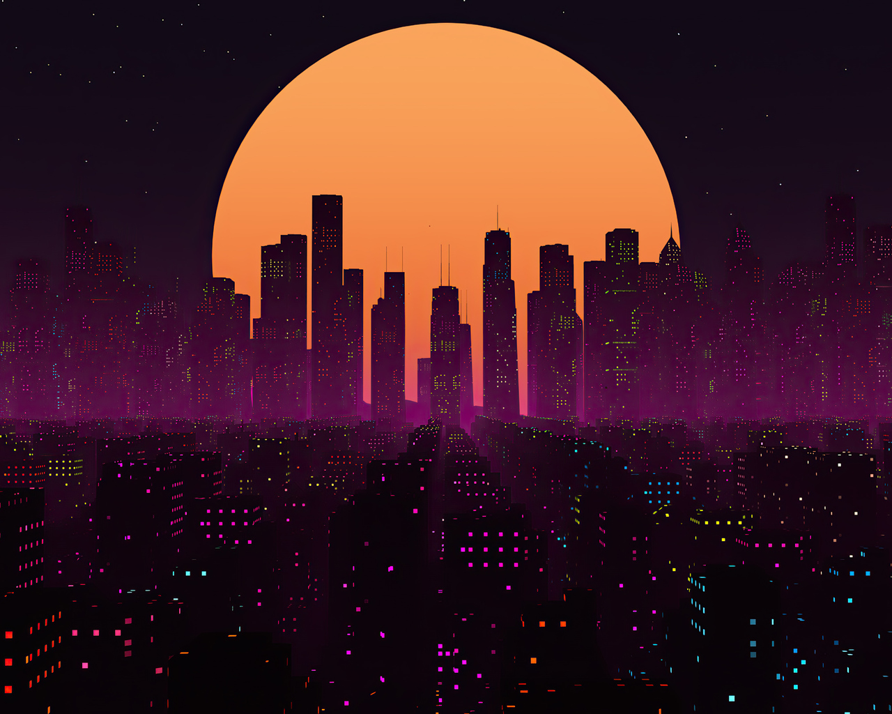 1280 X 1024 City Wallpapers