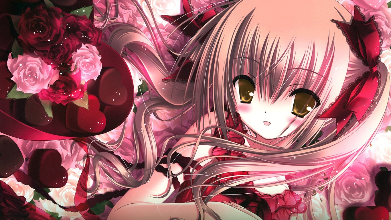 1366 X 768 Anime Girl Wallpapers