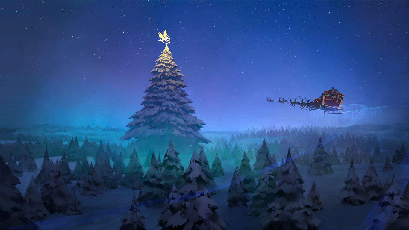 1366 X 768 Christmas Wallpapers