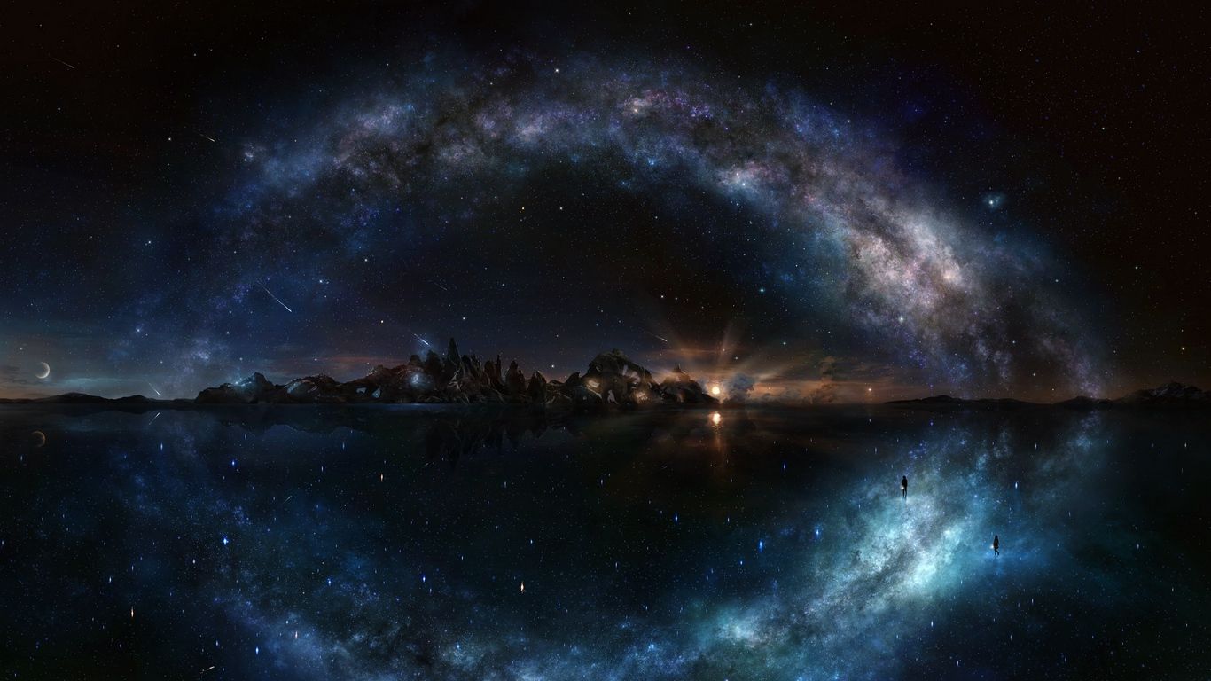 1366 X 768 Galaxy Wallpapers