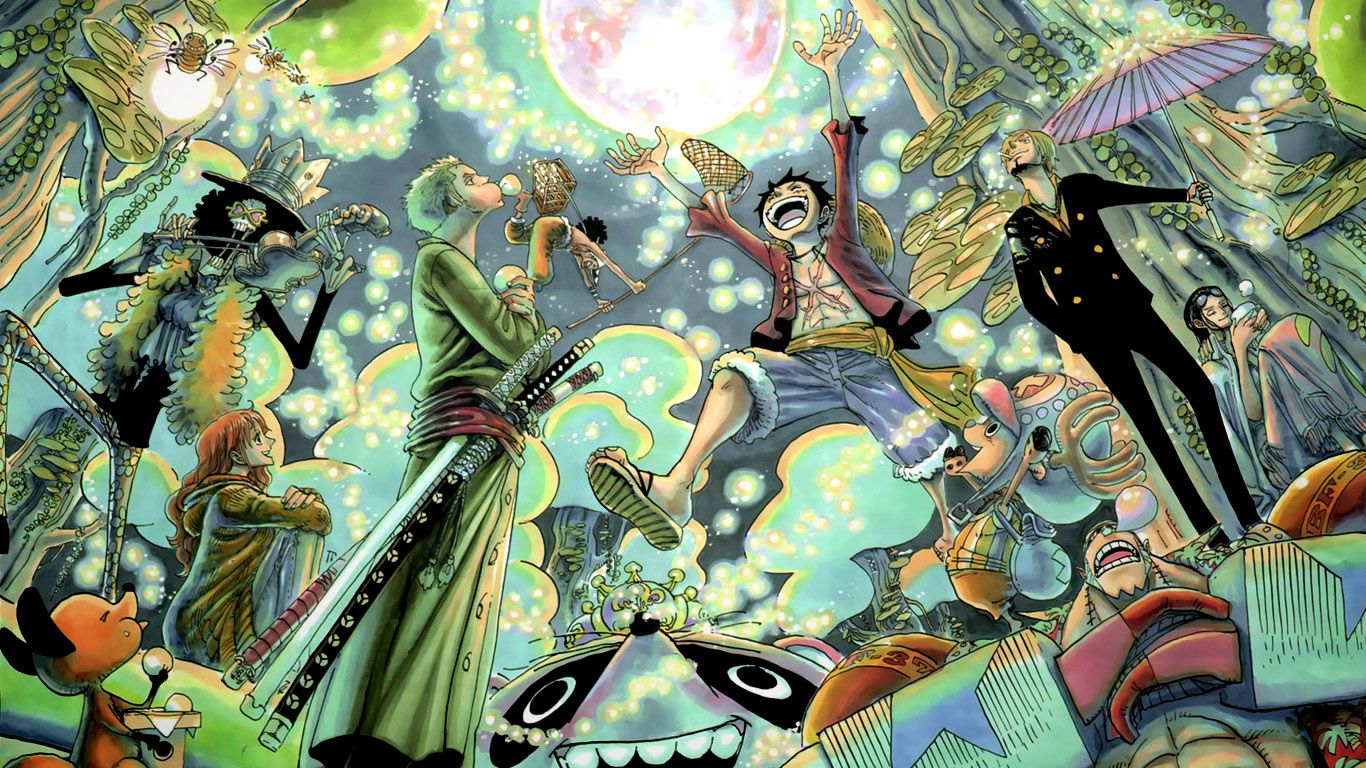 1366 X 768 One Piece Wallpapers