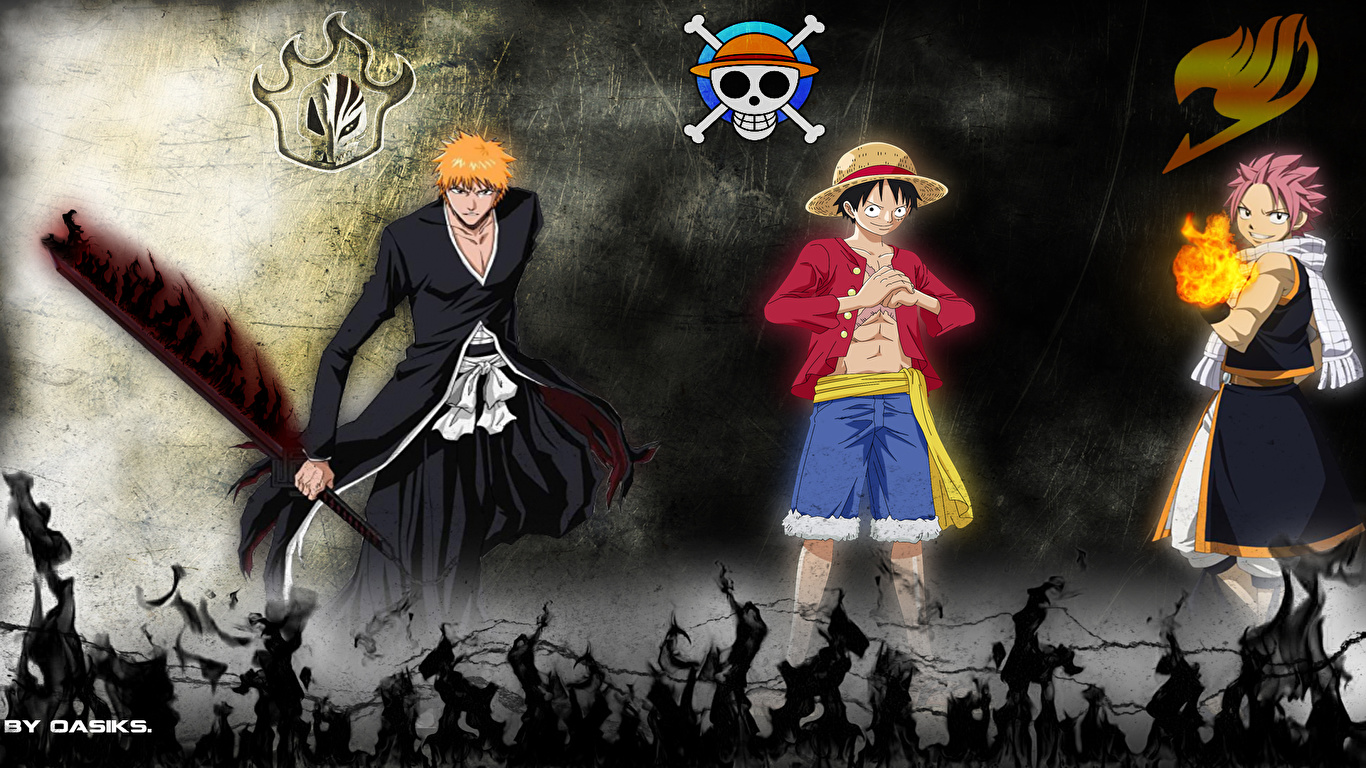 1366 X 768 One Piece Wallpapers