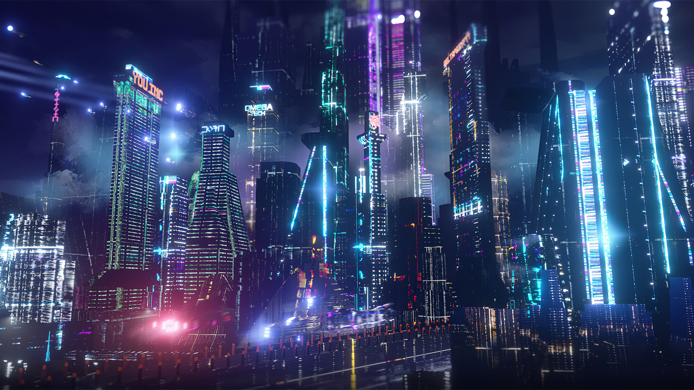 1366X768 City Wallpapers