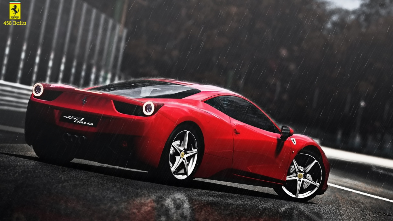 1366X768 Ferrari Hd Wallpapers