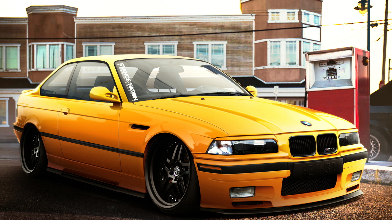 1366X768 Hd Bmw E36 Car Wallpapers