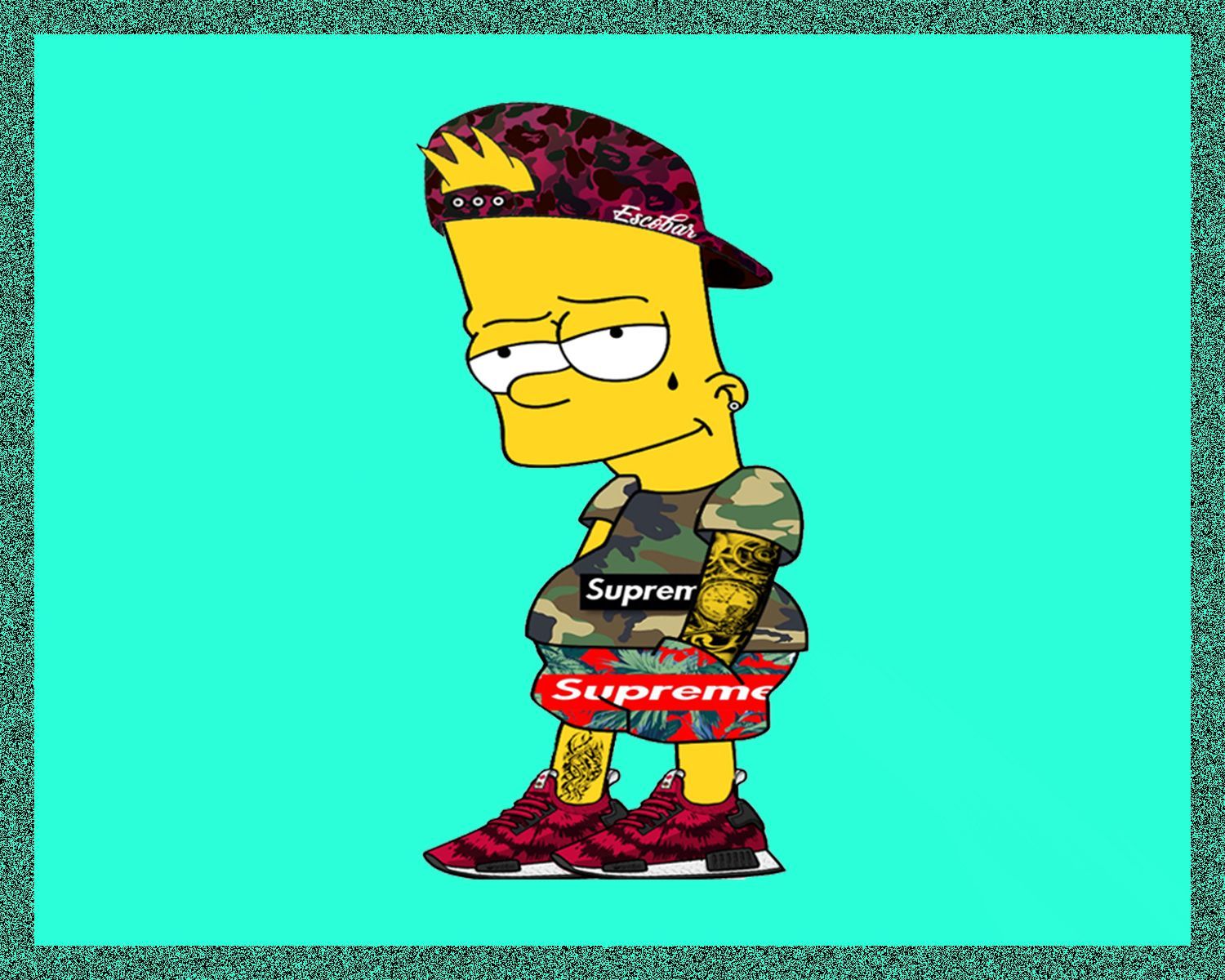 160X220 Bart Simpson Supreme Wallpapers