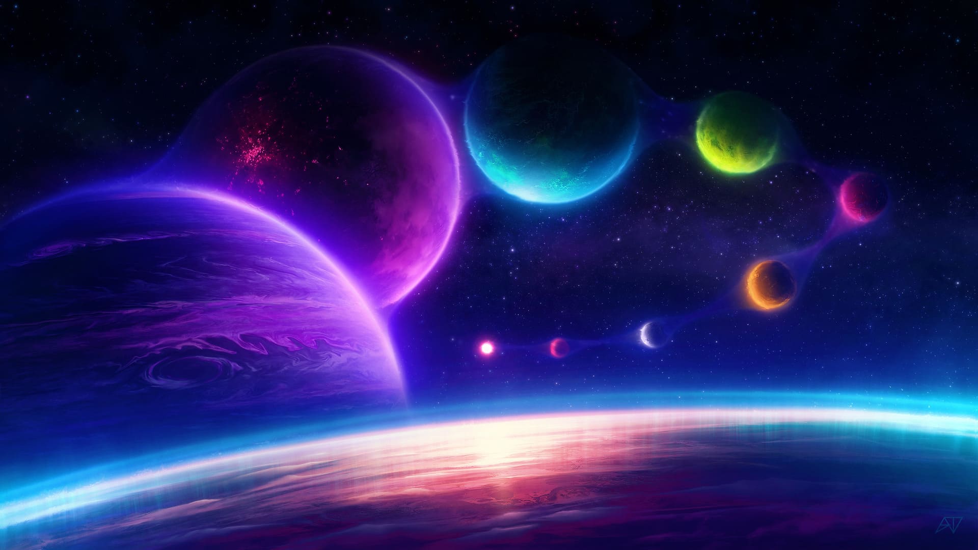 1920X1080 Hd Space Wallpapers