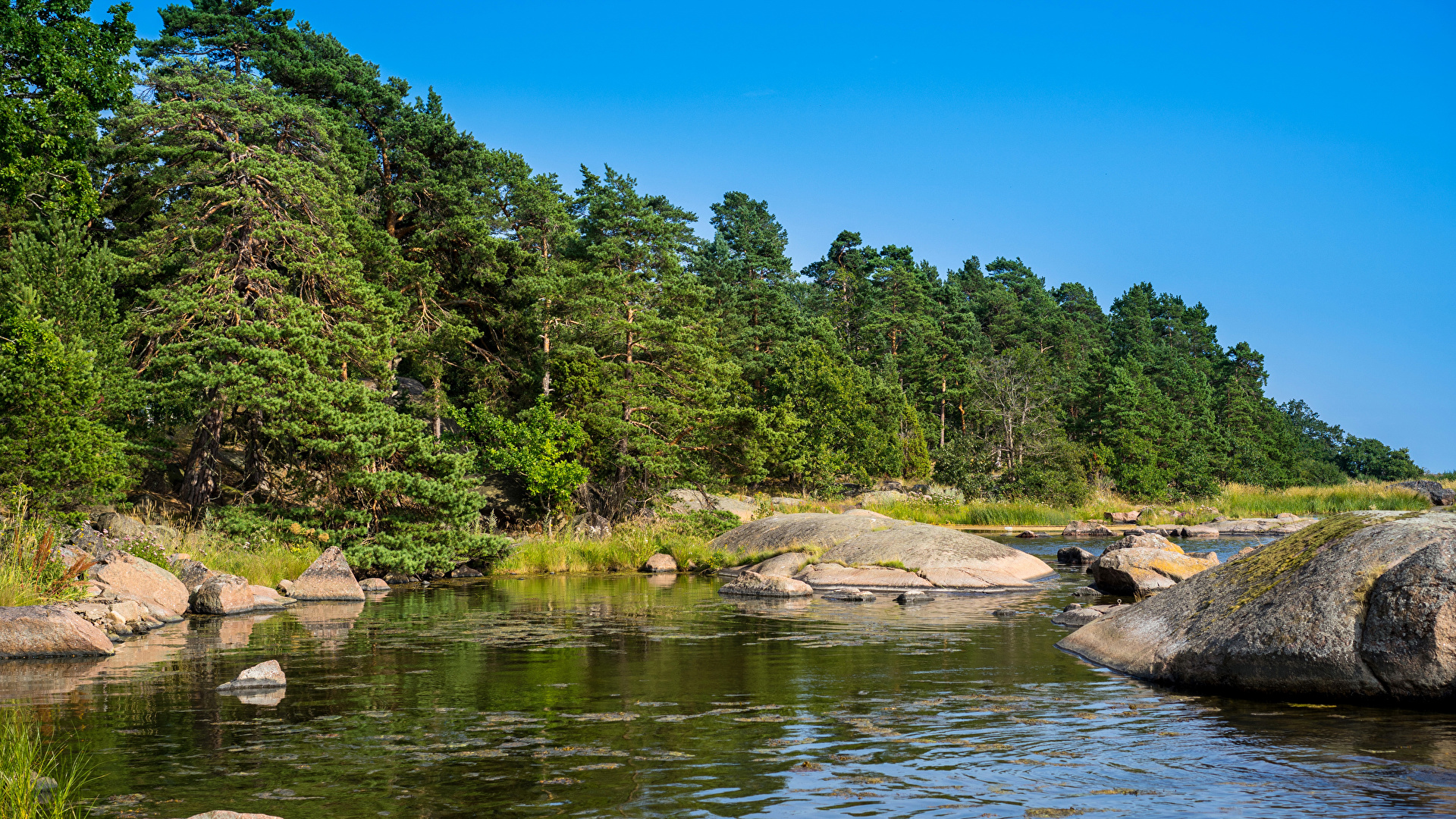 1920X1080 Summer Lake Wallpapers