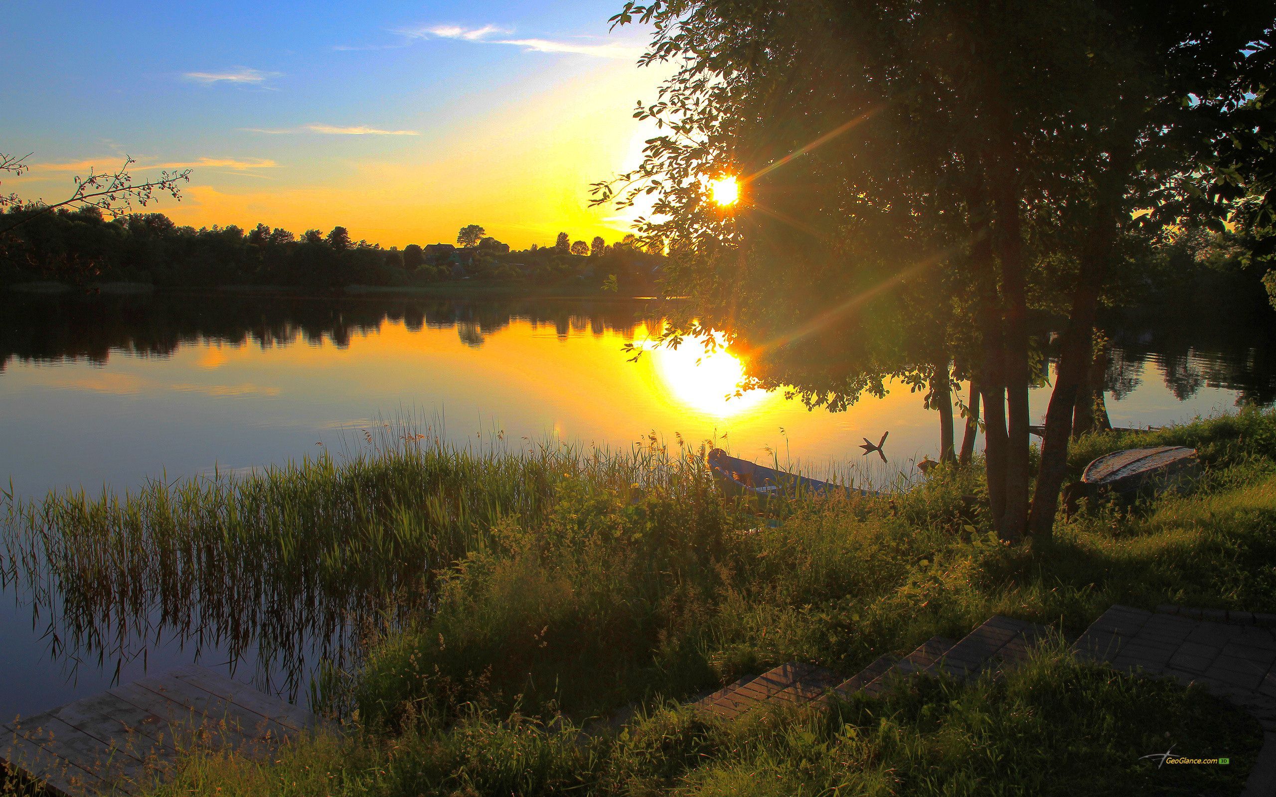 1920X1080 Summer Lake Wallpapers