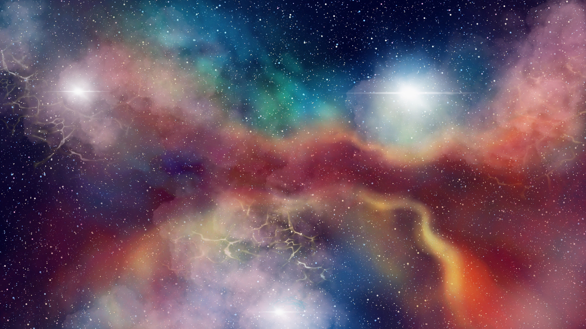 2048 X 1152 Galaxy Wallpapers