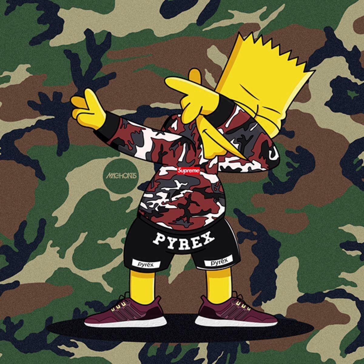 2480X520 Supreme Bart Wallpapers