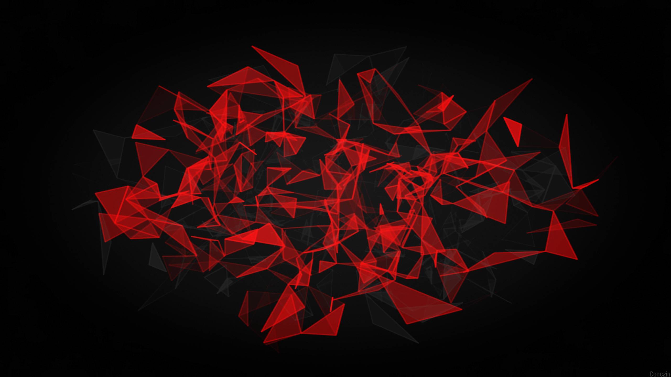 2560 X 1440 Red Abstract Wallpapers