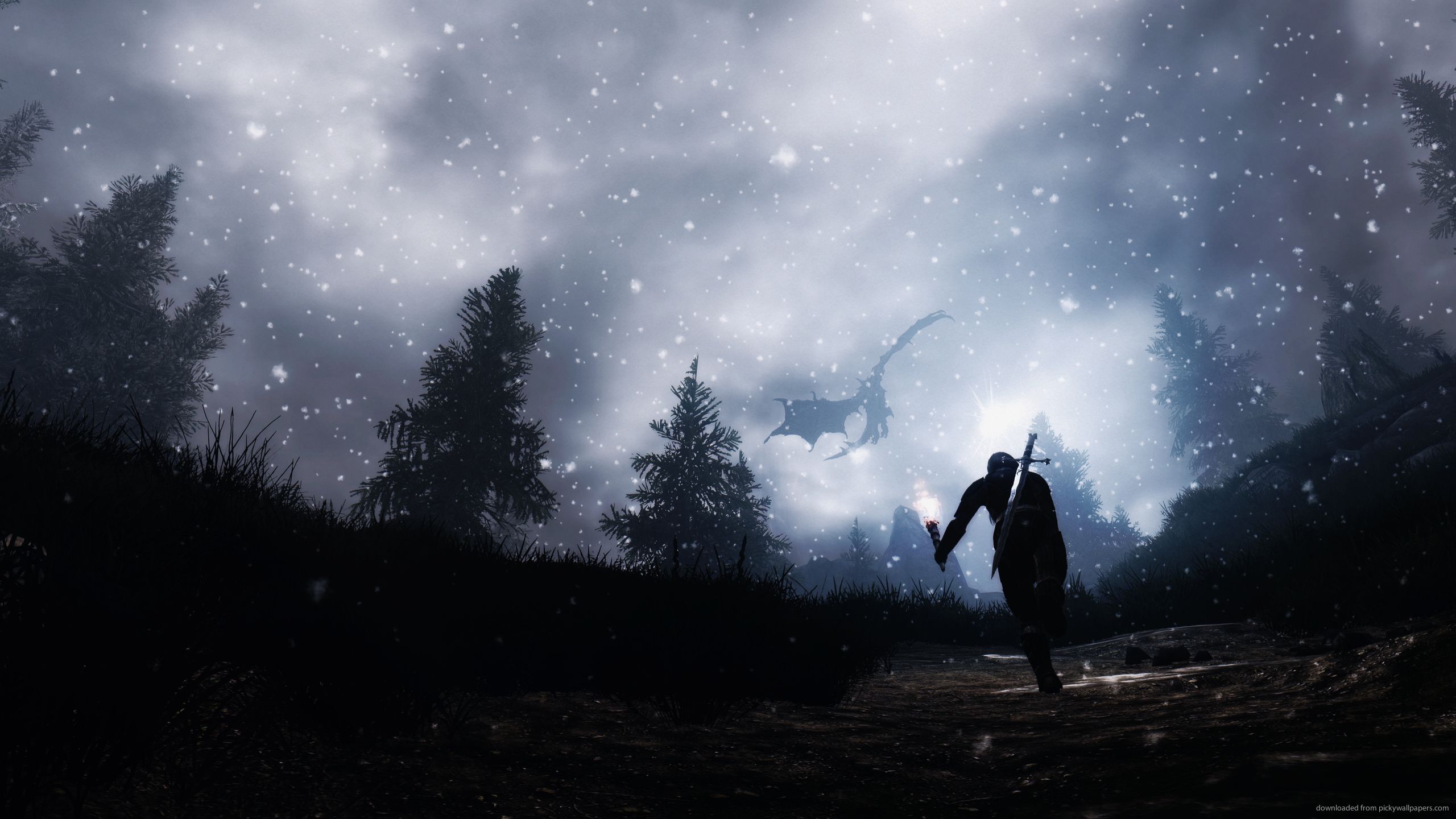 2560 X 1440 Skyrim Wallpapers