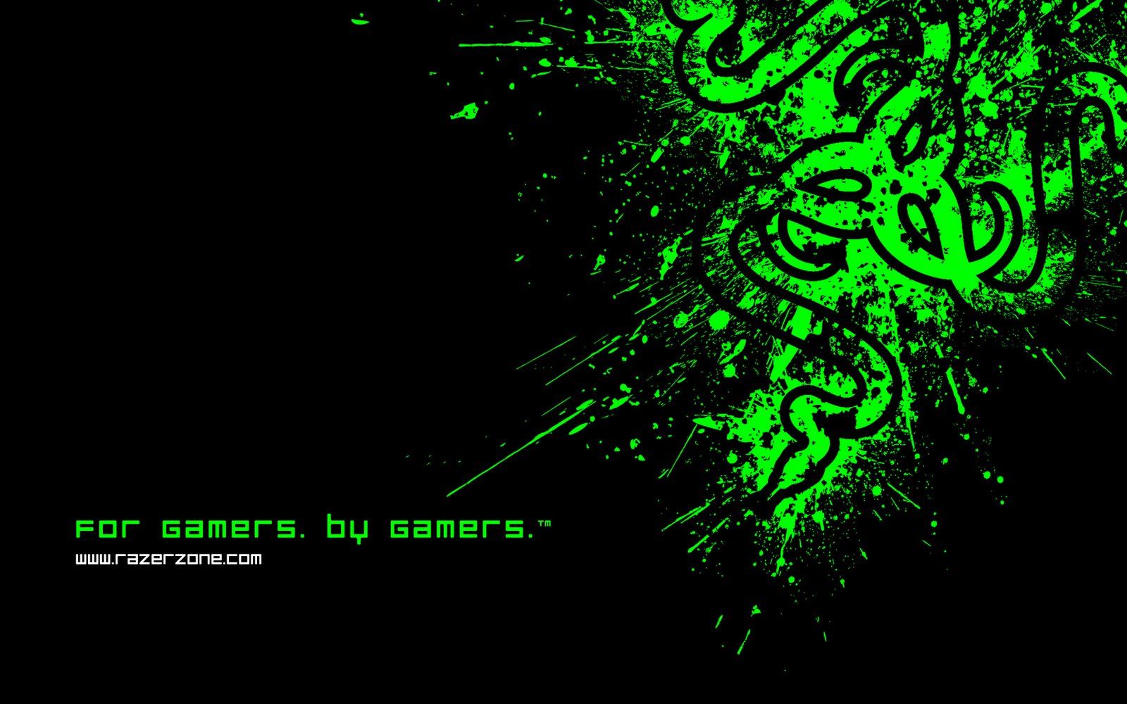 3440X1440 Razer Green Wallpapers