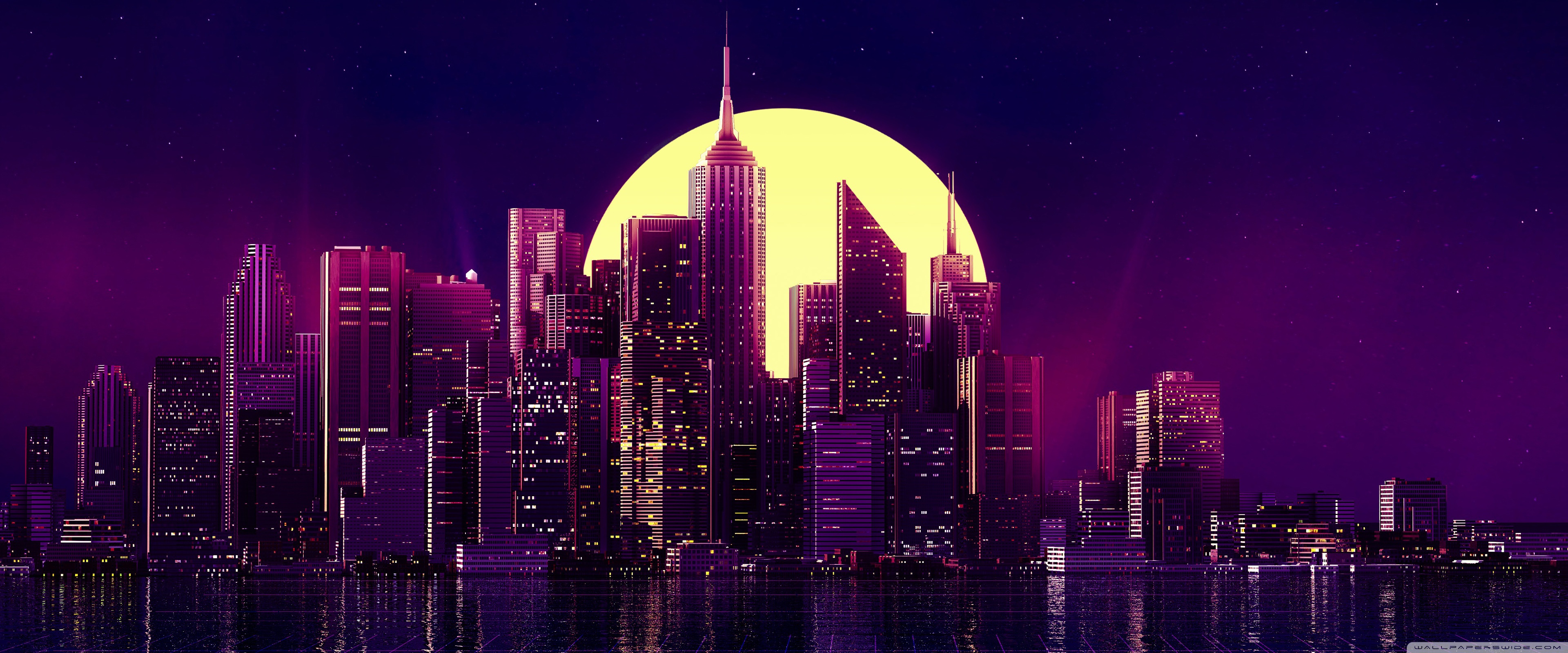 3840 X 1080 City Wallpapers