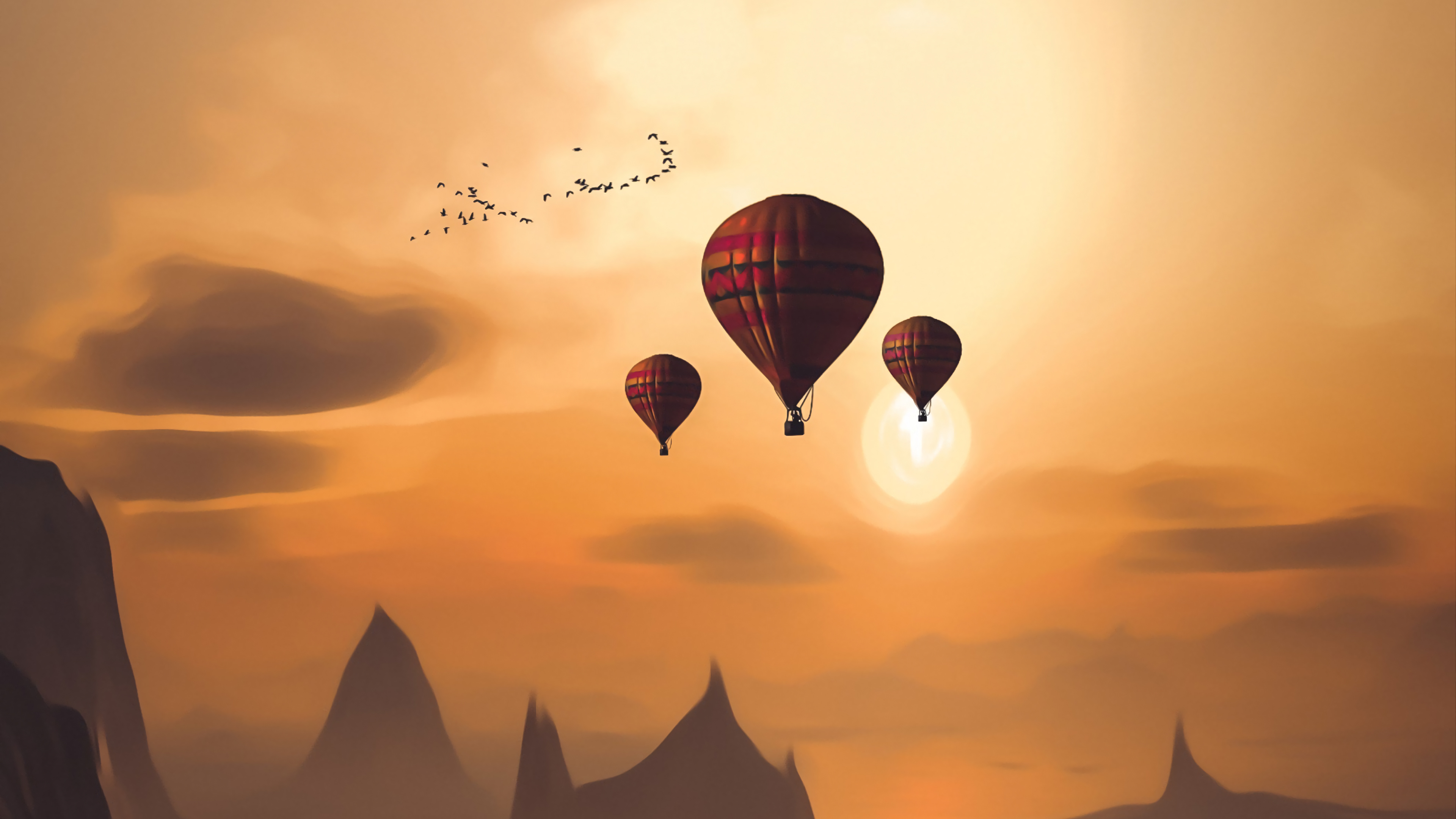 4K Balloon Wallpapers