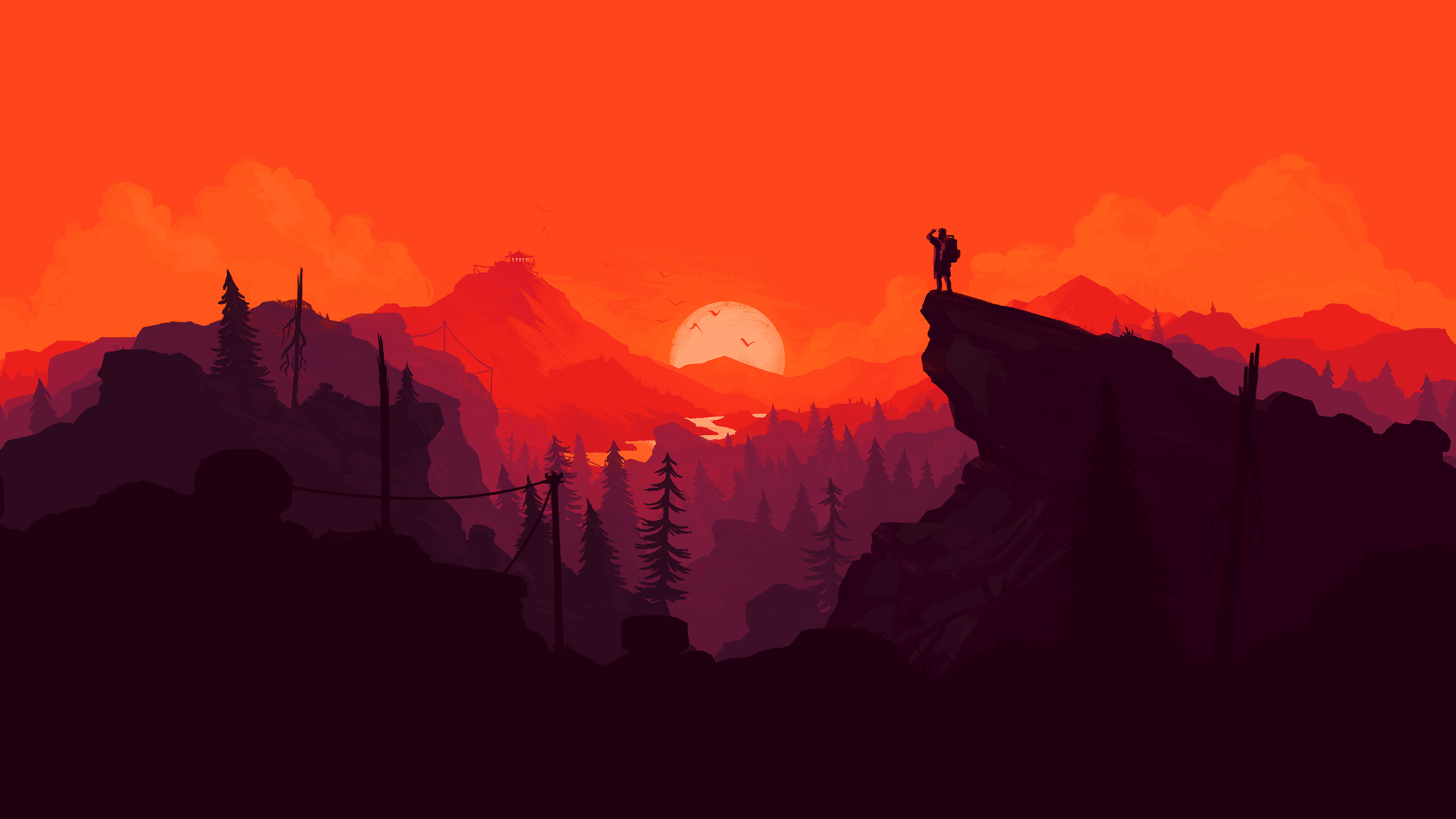 4K Firewatch Wallpapers