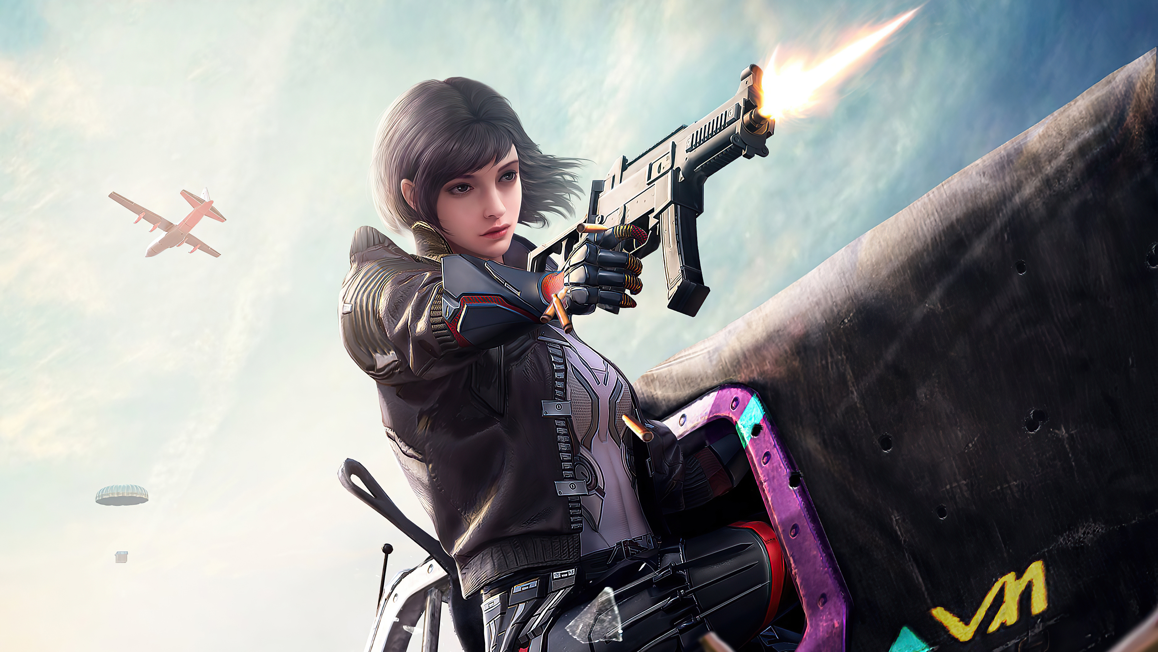 4K Games Girl Wallpapers