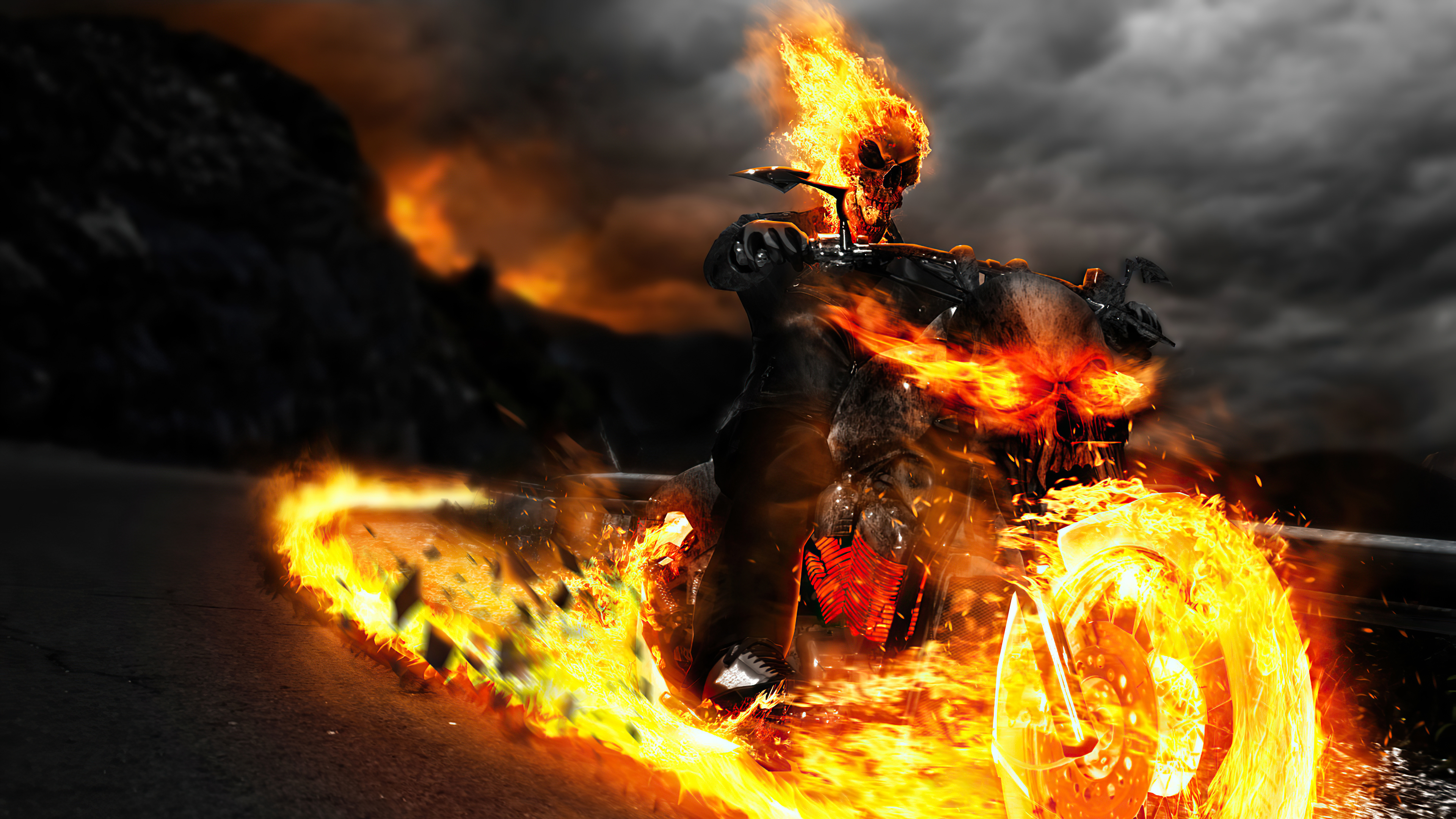 4K Ghost Rider Wallpapers