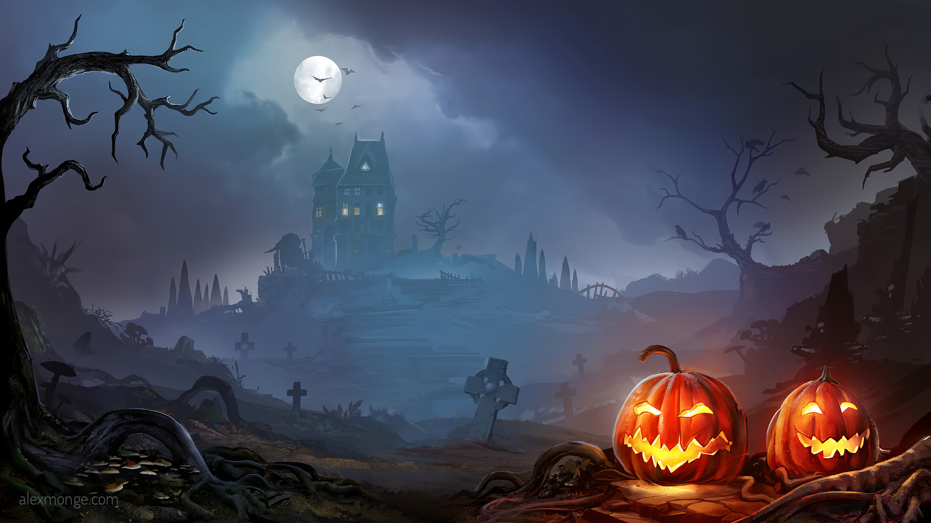 4K Halloween Wallpapers