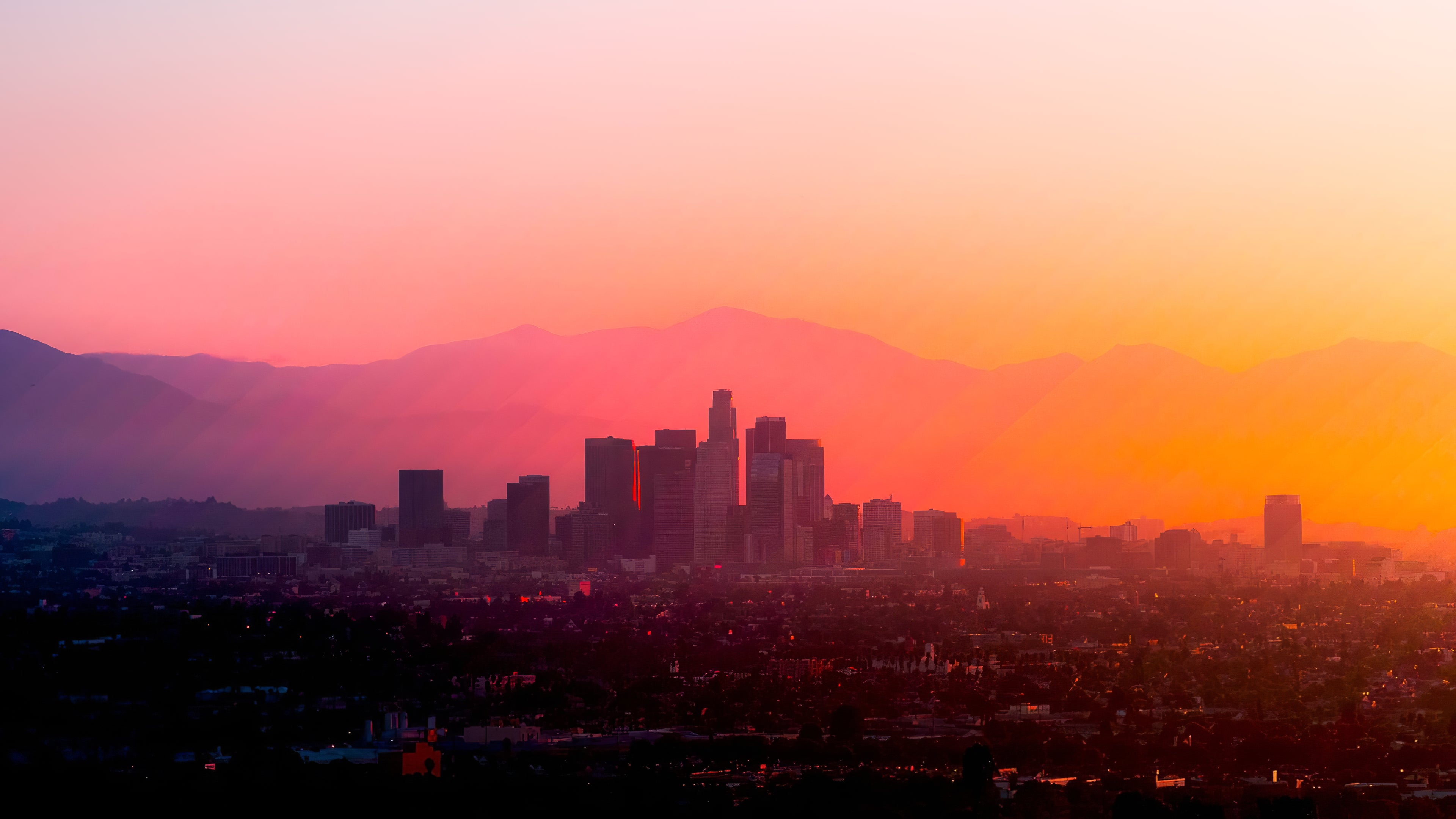 4K Los Angeles Sunset Wallpapers