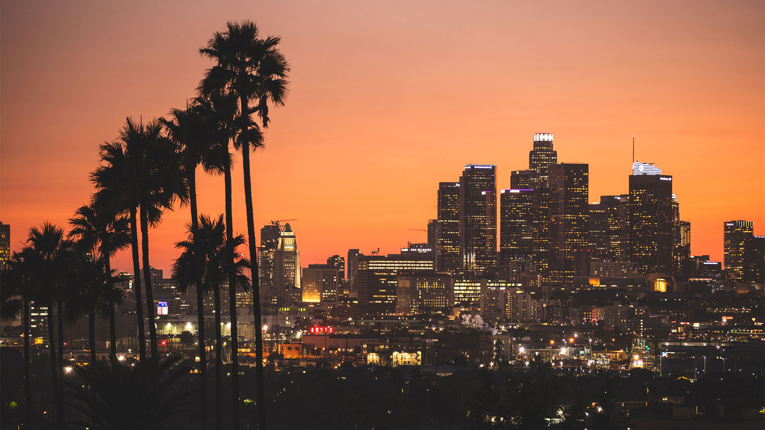 4K Los Angeles Sunset Wallpapers