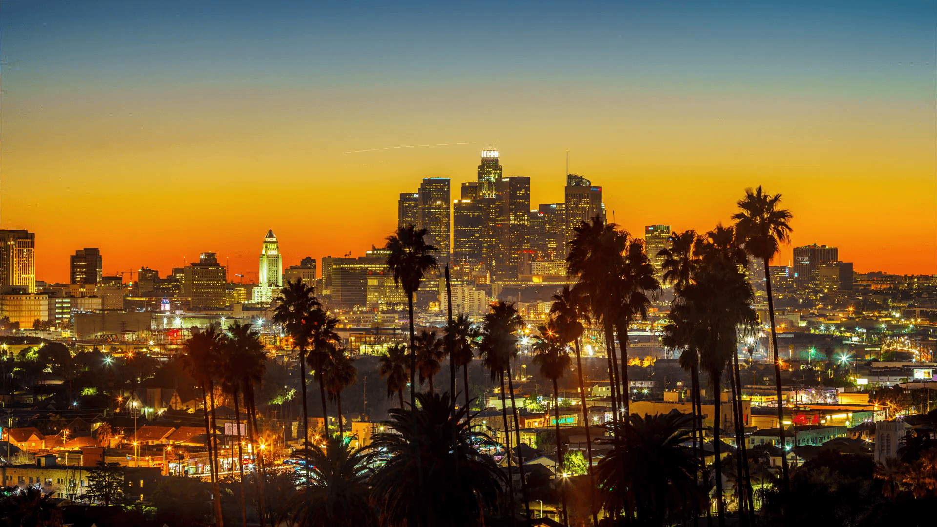 4K Los Angeles Sunset Wallpapers