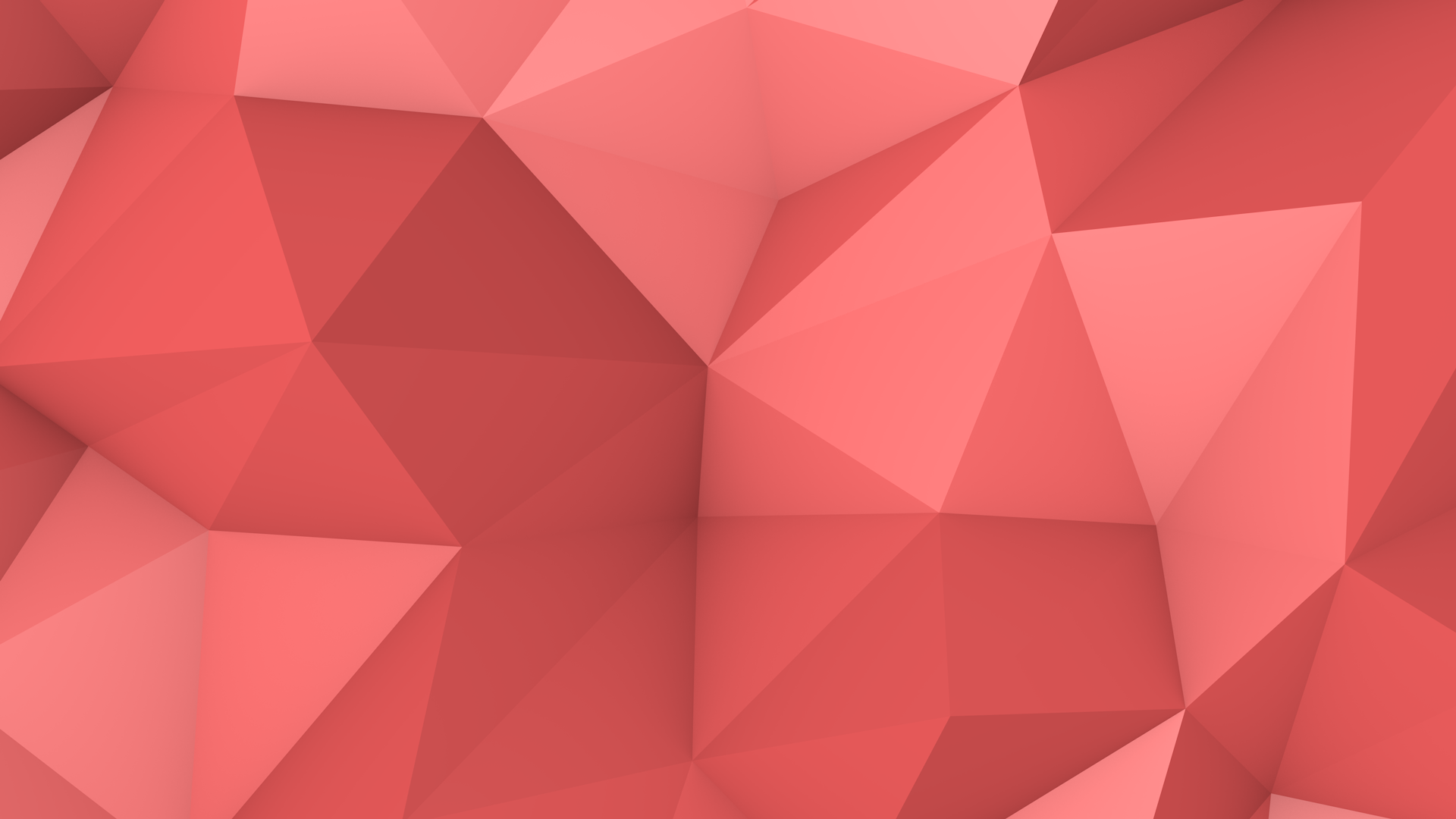 4K Red Polygon Wallpapers