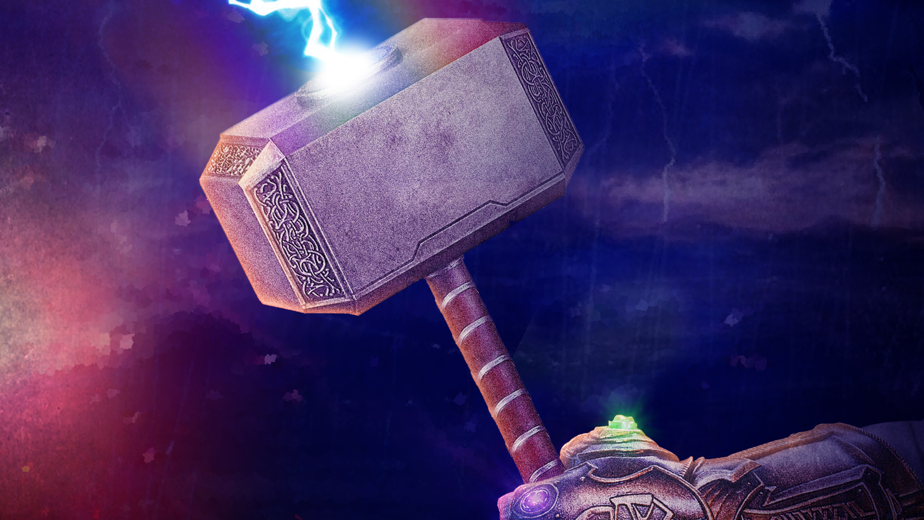 4K Thor Hammer Wallpapers