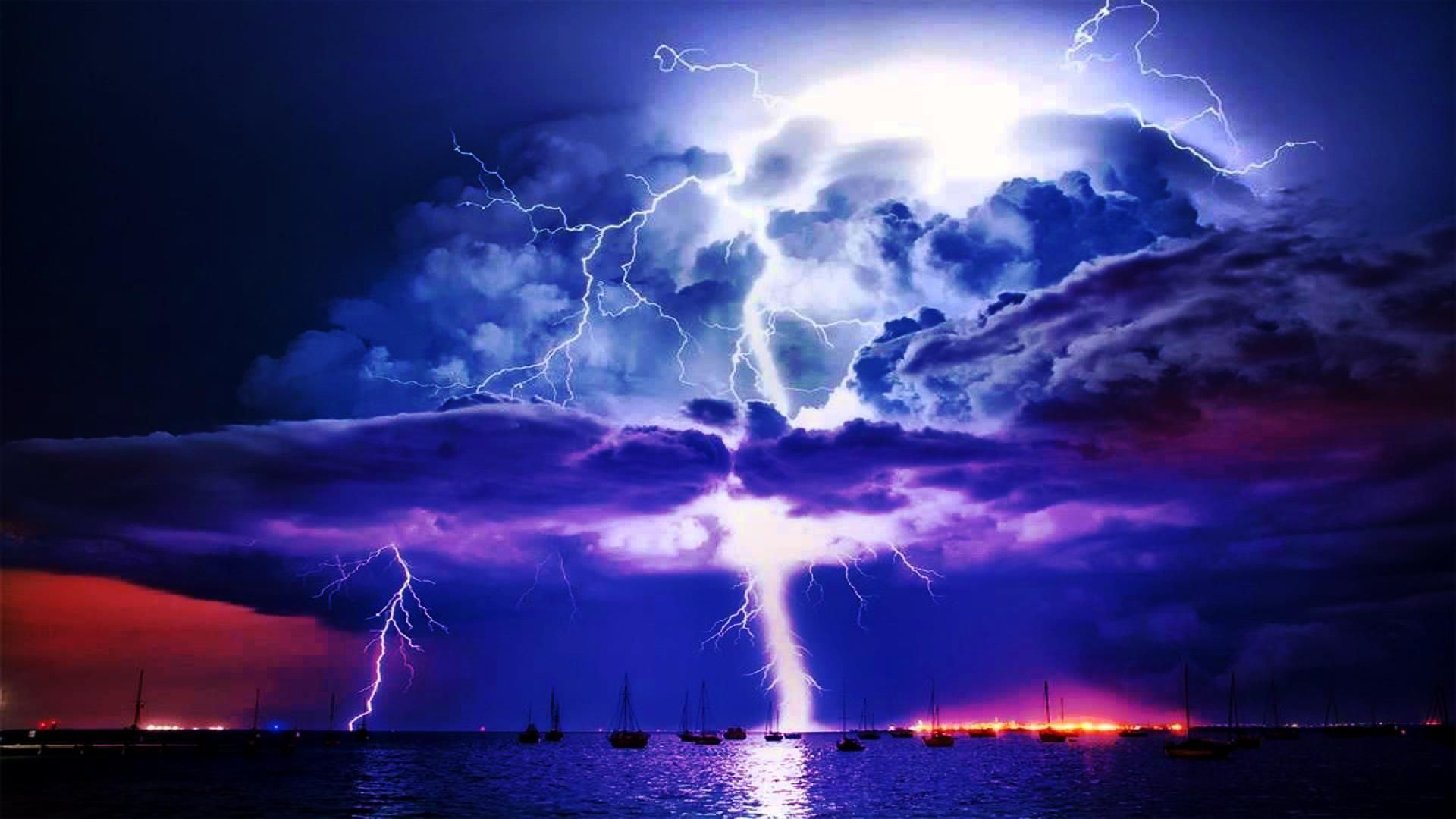 4K Ultra Hd Lightning Phone Wallpapers